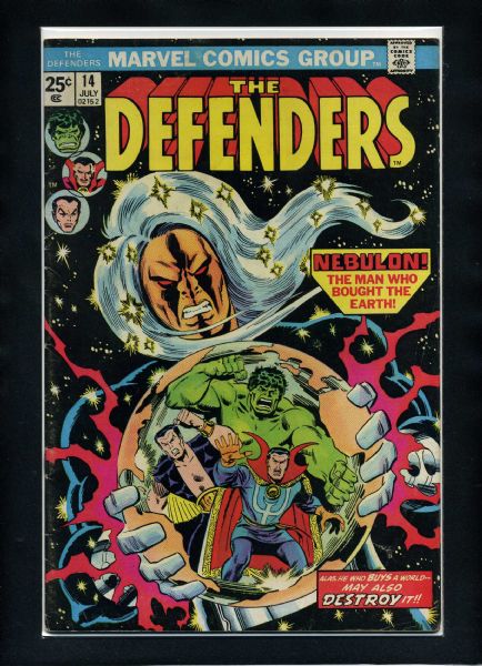 Defenders #14 VG/F 1974 Marvel Comic Book